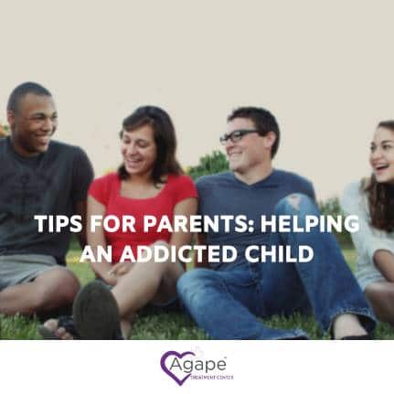 how to help an addicted child